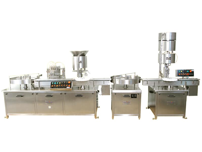 Leading Manufacturer and Exporter of AUTOMATIC INJECTABLE LIQUID VIAL FILLING LINE