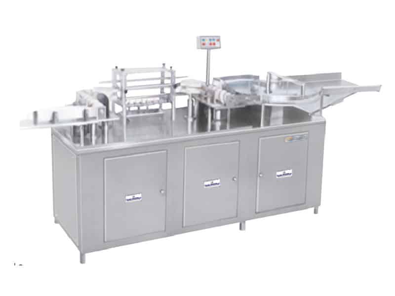 Automatic Bottle Jar Air Jet & Vacuum Cleaning Machine