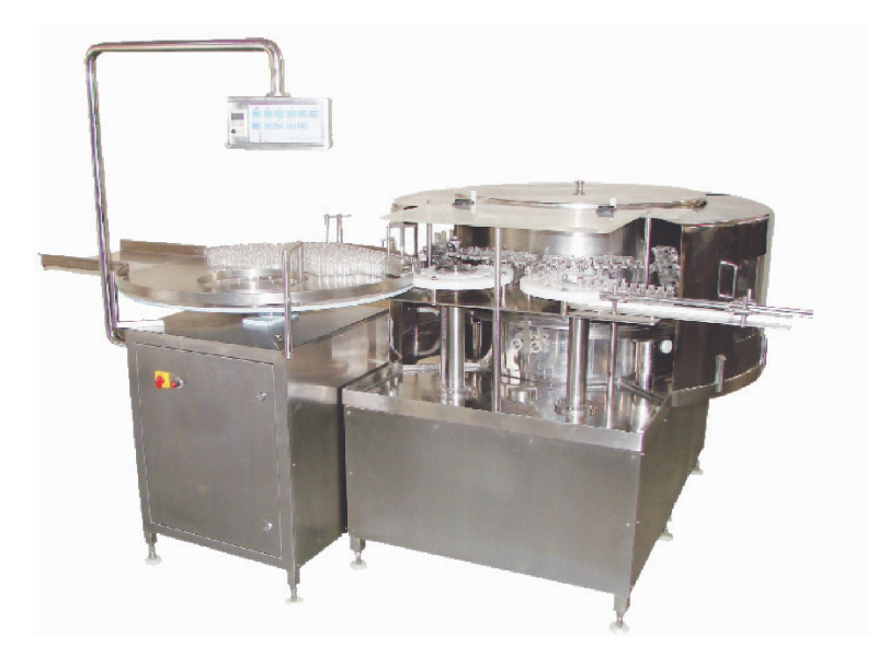 Automatic Linear- Rotary Vial Washing Machine