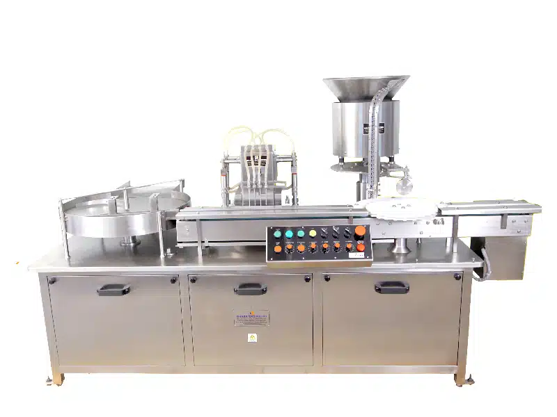 Automatic Two Four Six Eight Head Vial Filling & Rubber Stoppering Machine